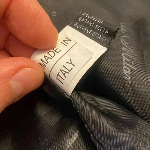 AE Di  Milano Genuine Italian Lightweight spring jacket New With Tags - Picture 13 of 14